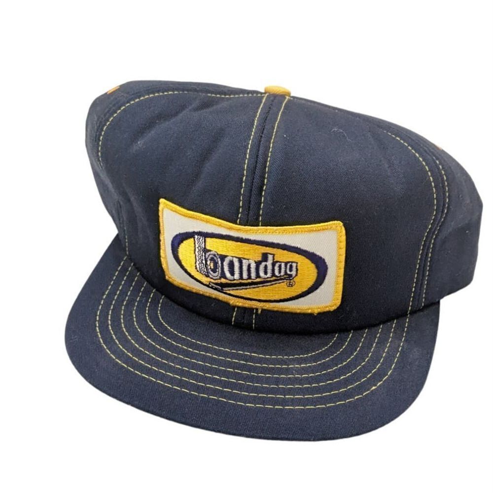 Bandog Adjustable Snapback Trucker Hat Vintage 80s Swingster Made In USA